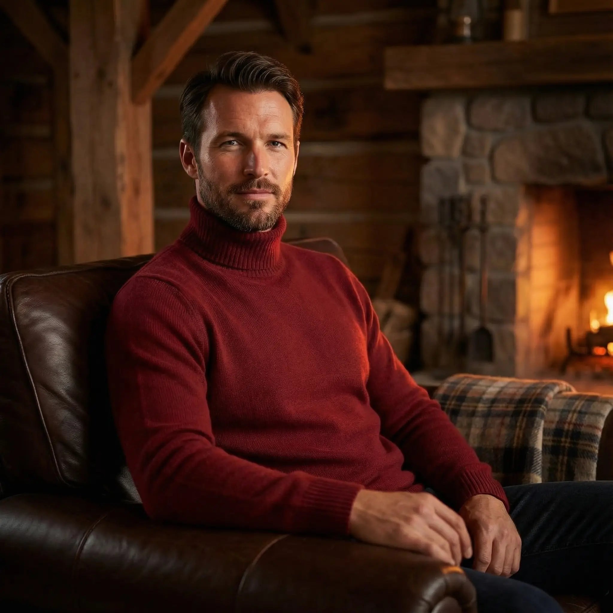 Bentley | Solid Turtleneck Sweater - Rob Stevenson