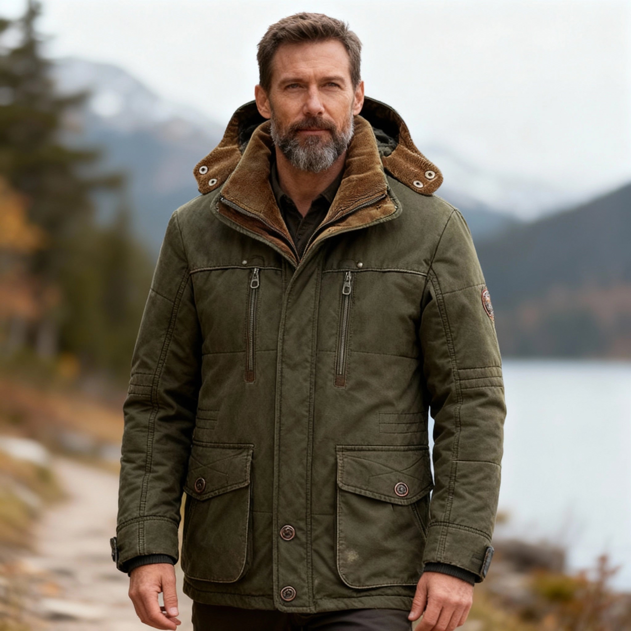 Parker | Structured Water - Resistant Utility Winter Jacket - Rob Stevenson