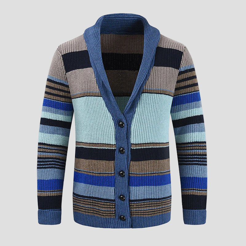 Owen | Colored Men's Knitted Cardigan