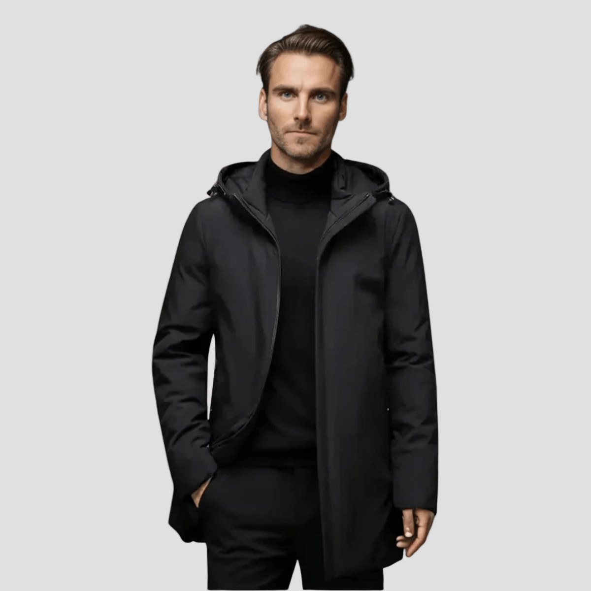 Mayfair | Waterproof Winter Parka Coat with Hood - Rob Stevenson