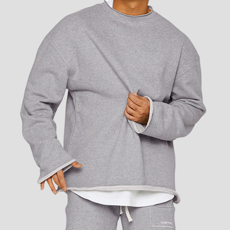 Cormac | Round Neck Loose Fit Casual Sweatshirt