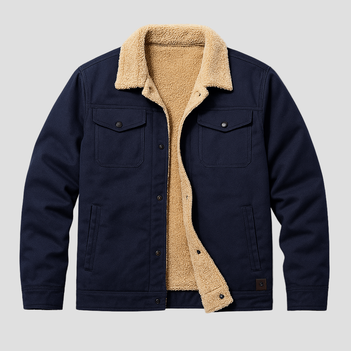 Knightsbridge | Fleece Lined Outdoor Jacket for Men - Rob Stevenson