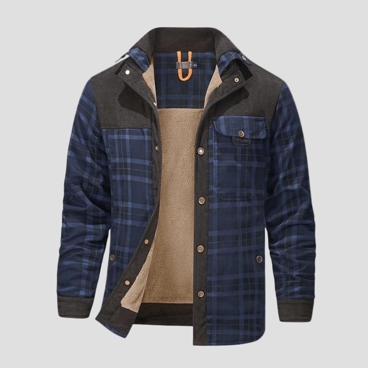 Verban | Check Plaid Fleece Lined Flannel Jacket - Rob Stevenson