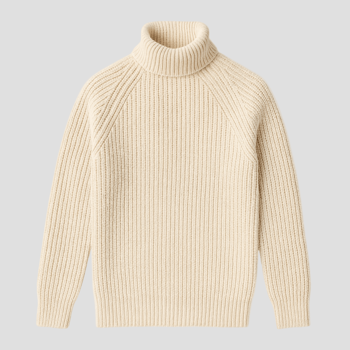 Ethan | Chunky Wool Turtleneck Sweater - Rob Stevenson