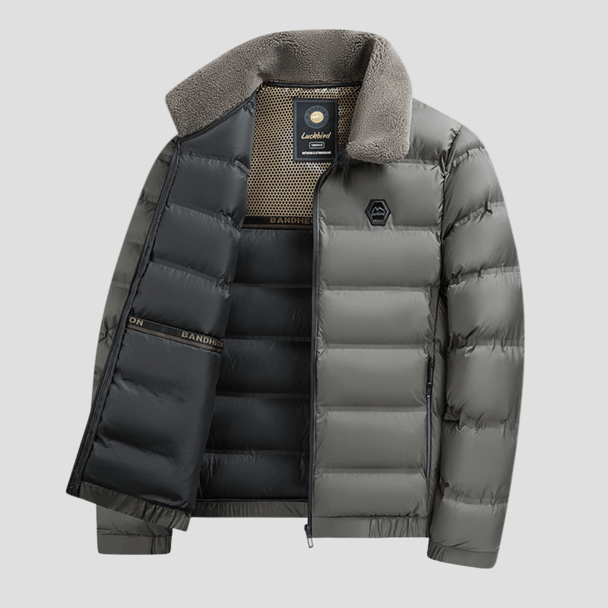 Greenstead | Padded Quilted Warm Winter Jacket - Rob Stevenson