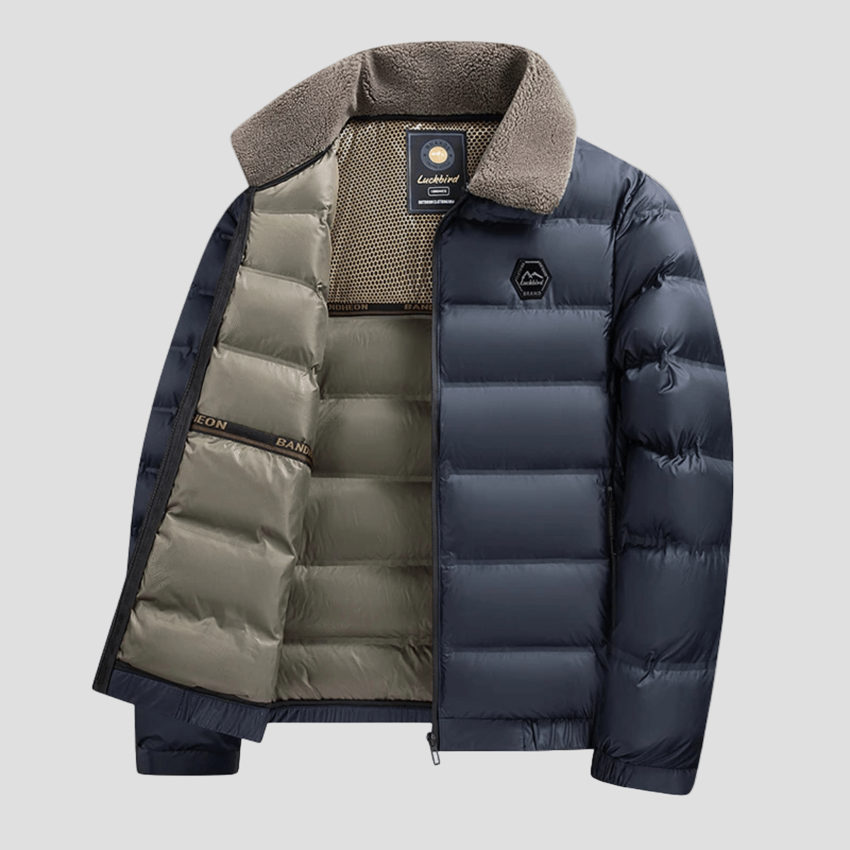 Greenstead | Padded Quilted Warm Winter Jacket - Rob Stevenson