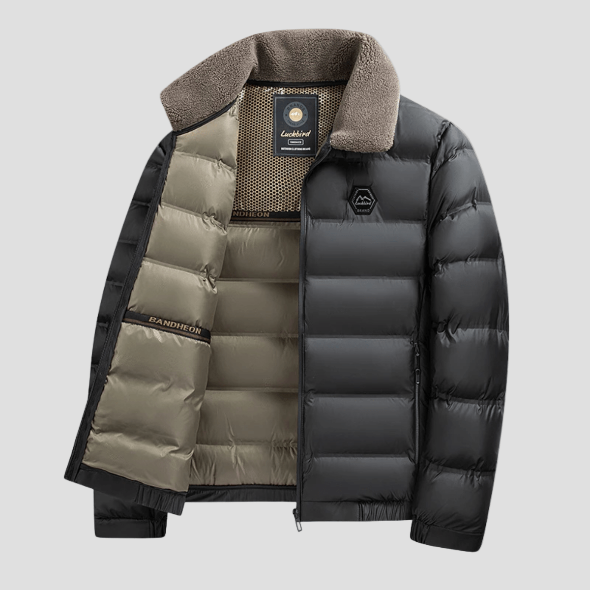 Greenstead | Padded Quilted Warm Winter Jacket - Rob Stevenson