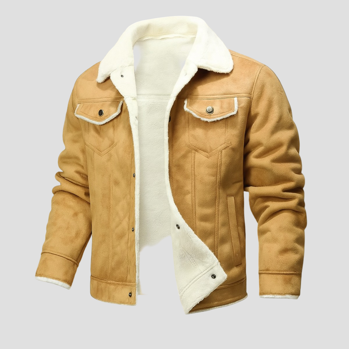 Owen | Shearling Leather Jacket