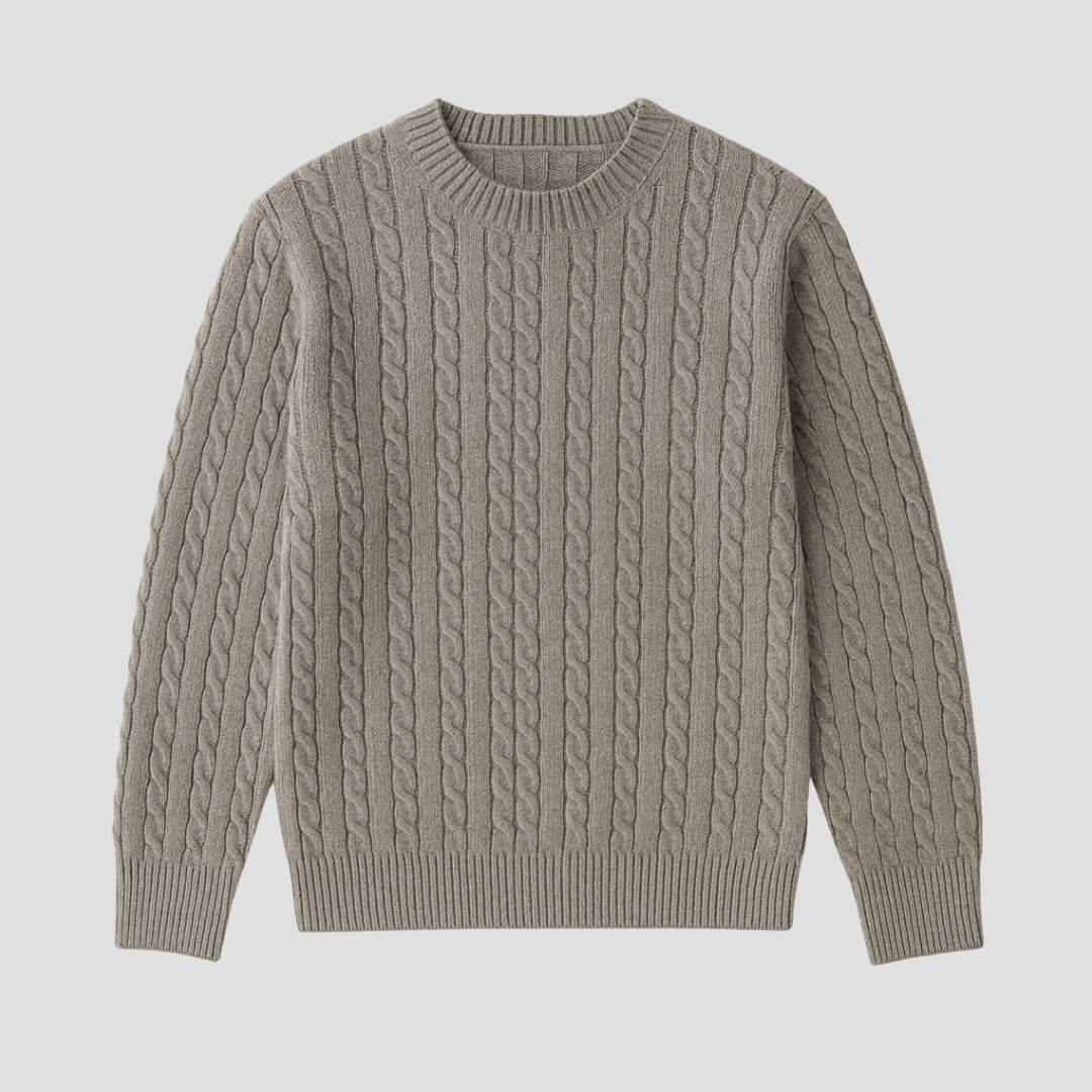 Charles | Cable Knit Jumper - Rob Stevenson