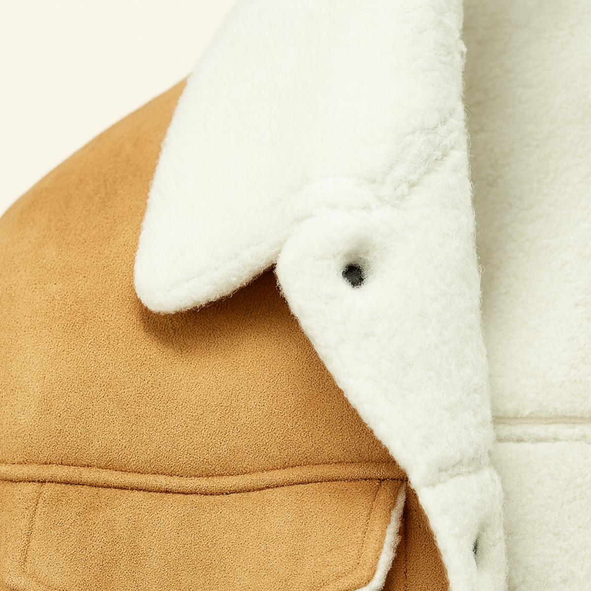 Aiden | Fleece Suede Leather Jacket