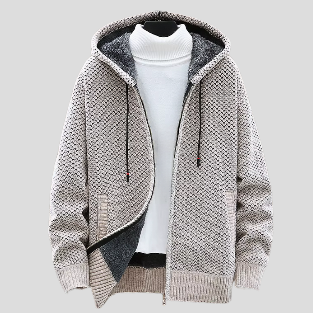 Thomas | Knit Fleece Hoodie
