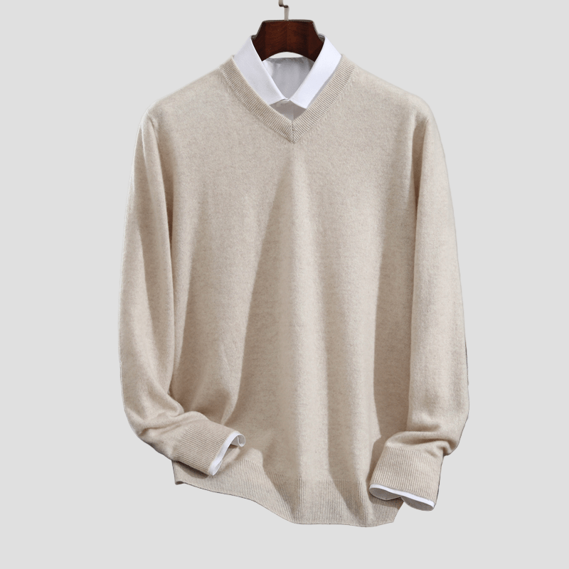 Noah | 100% Cashmere Sweater V - Neck - Rob Stevenson