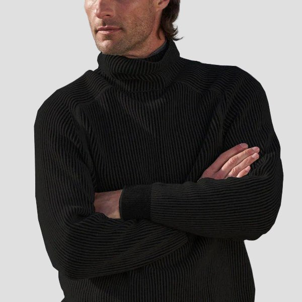 Spencer | Elegant Men’s Cashmere Turtleneck - Rob Stevenson