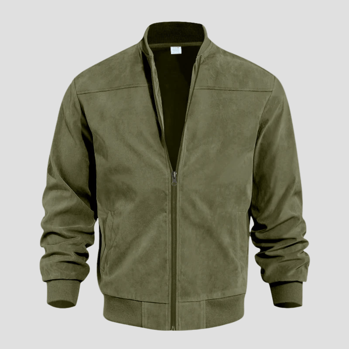 Soho | Casual Vintage Suede Bomber Jacket for Men - Rob Stevenson