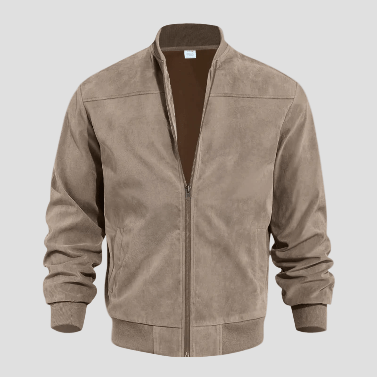 Soho | Casual Vintage Suede Bomber Jacket for Men - Rob Stevenson