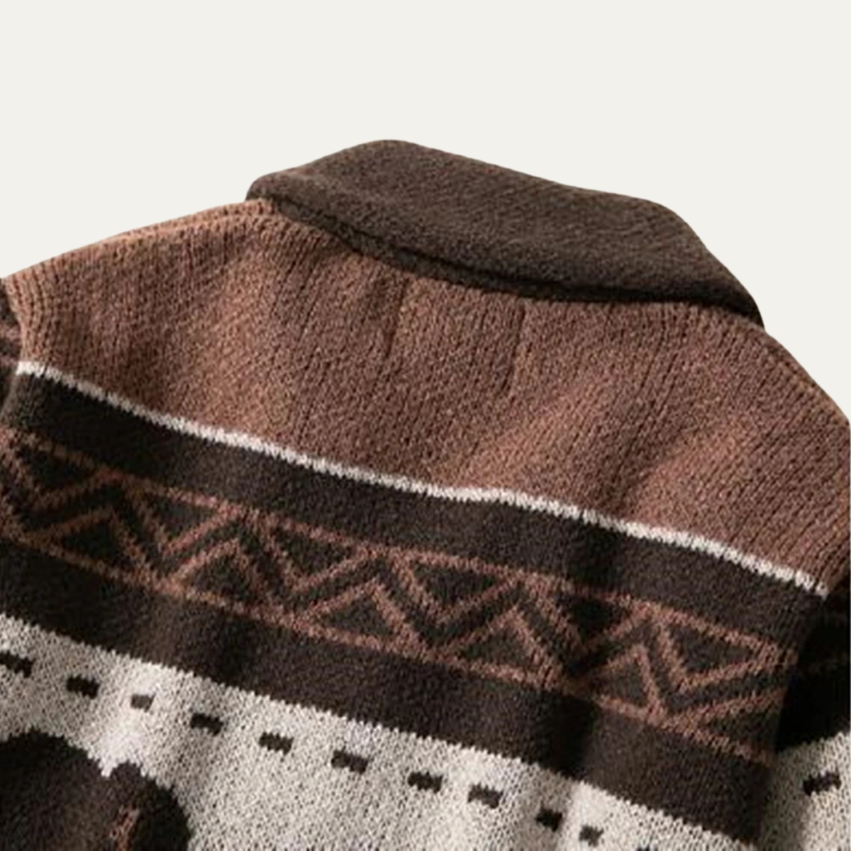 Carter | Buffalo Knit Cardigan