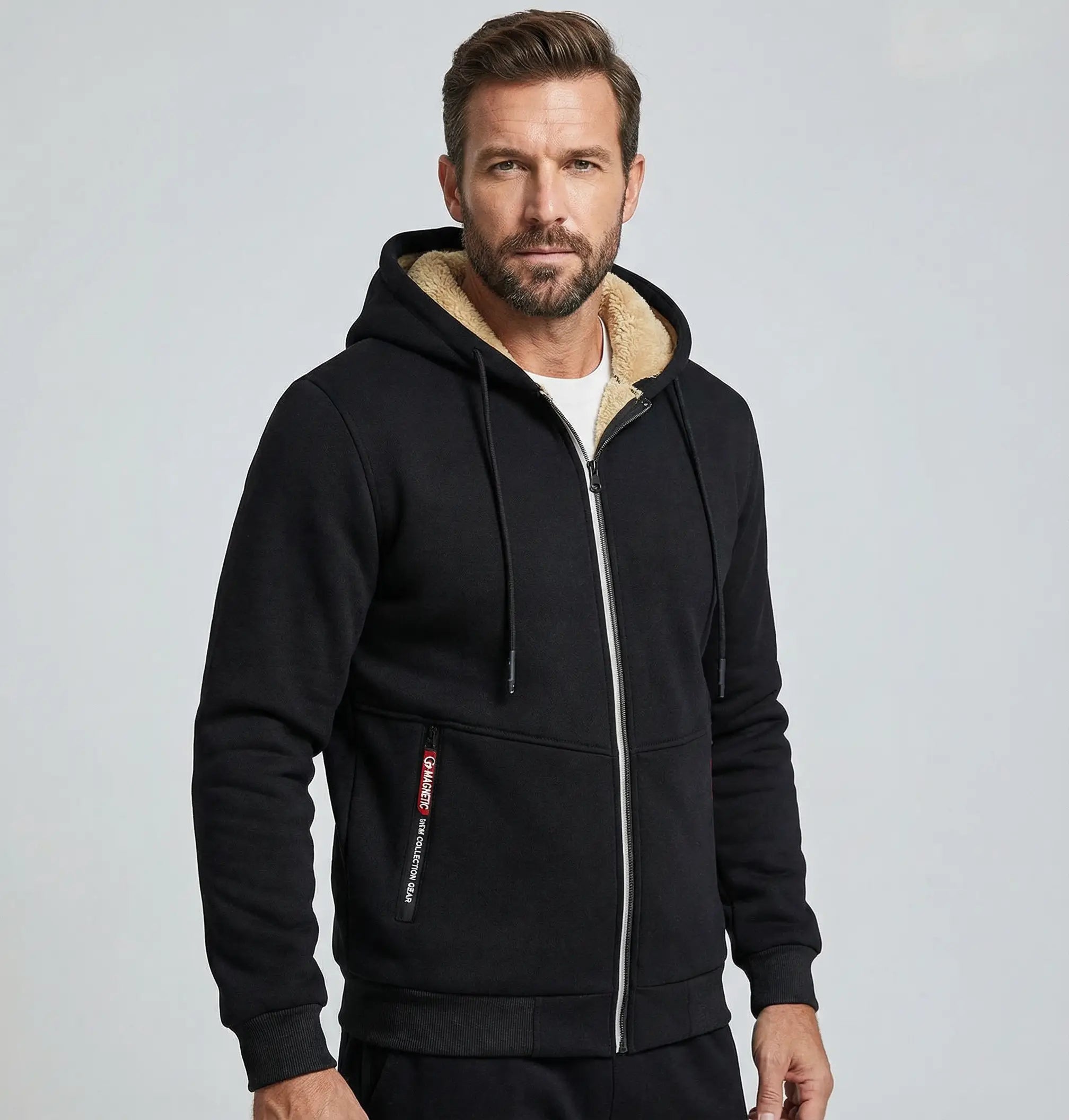 Ethan | Lambswool Zipper Hoodie - Rob Stevenson