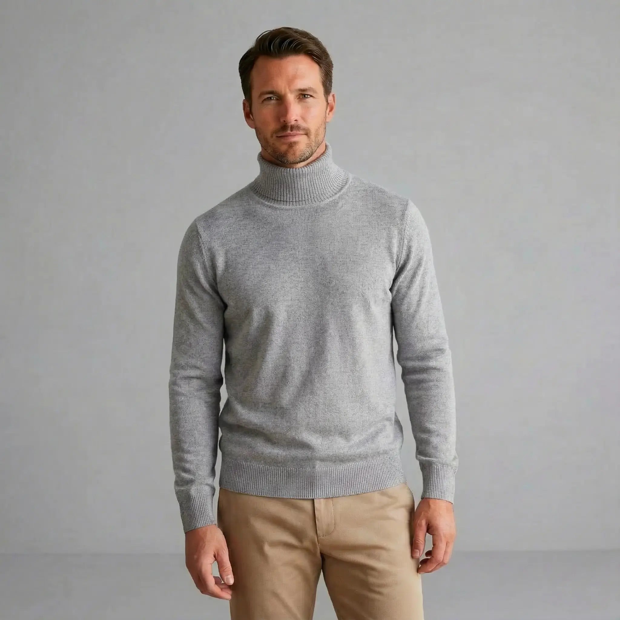 Bentley | Solid Turtleneck Sweater - Rob Stevenson