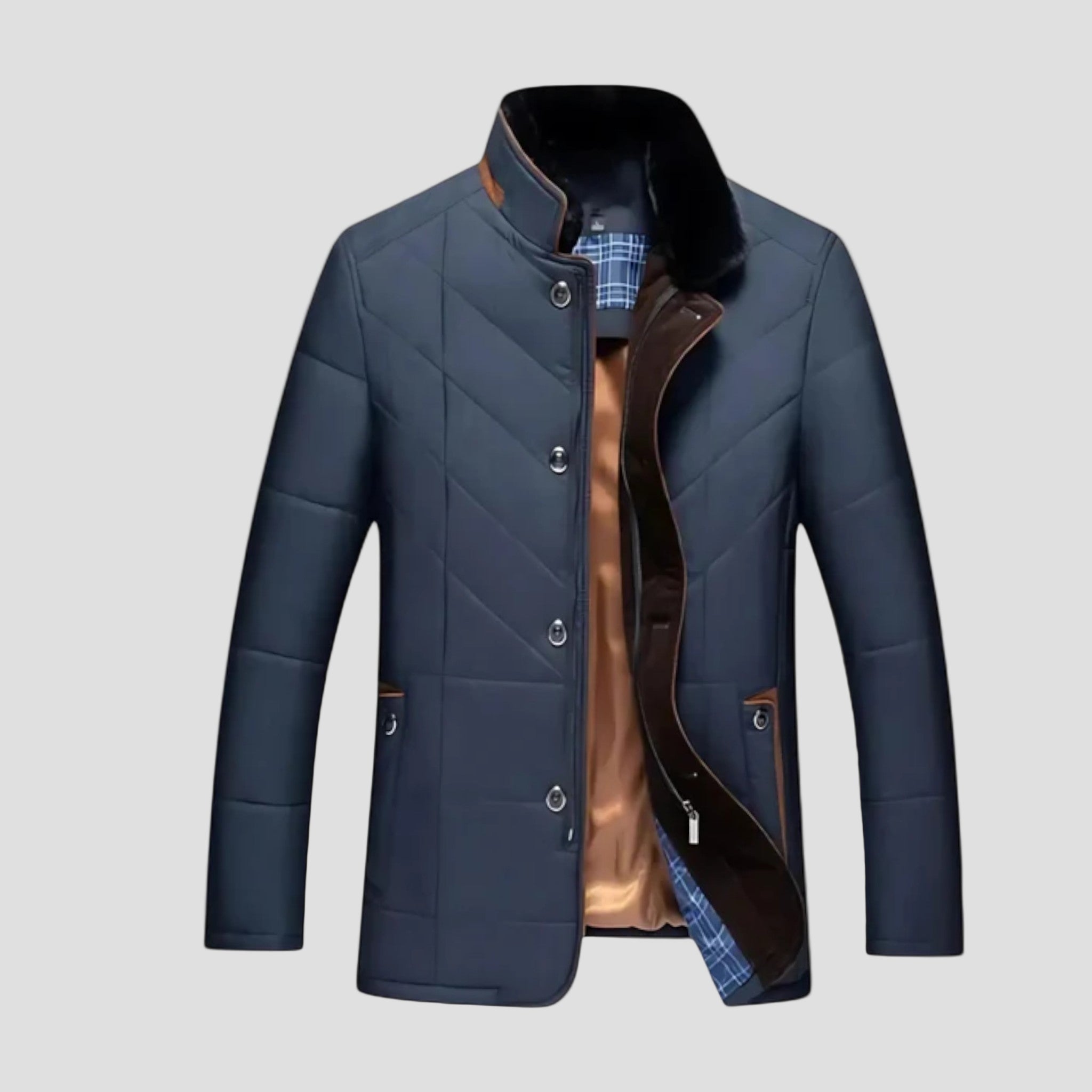 Ethan | Men’s Classic Quilted Jacket - Rob Stevenson