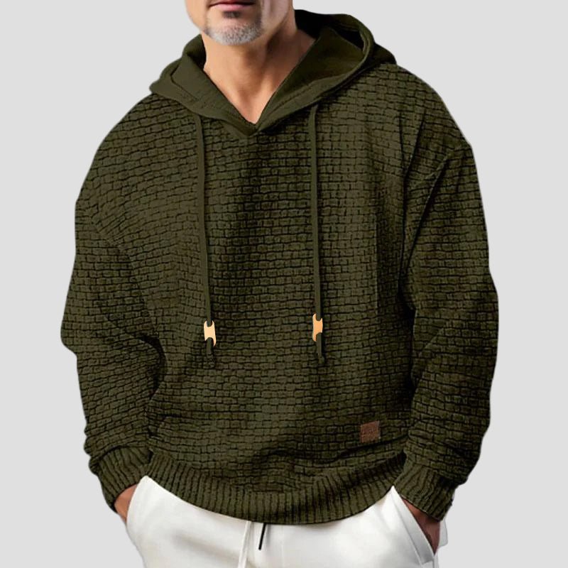 Fraser | Casual Solid Color Long Sleeve Hoodie - Rob Stevenson