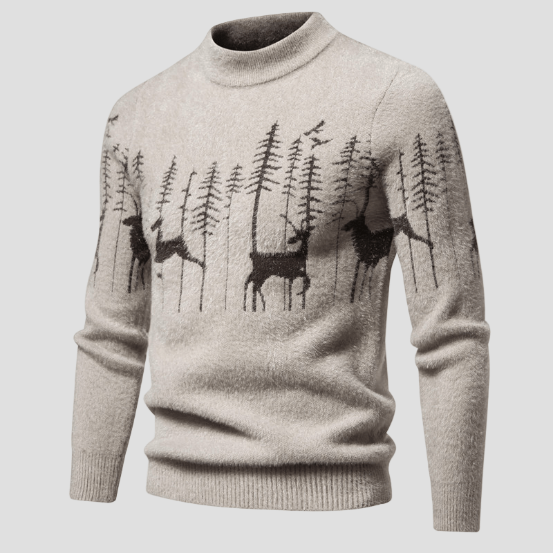 Hudson | Warm Classic Men’s Crewneck Sweater - Rob Stevenson