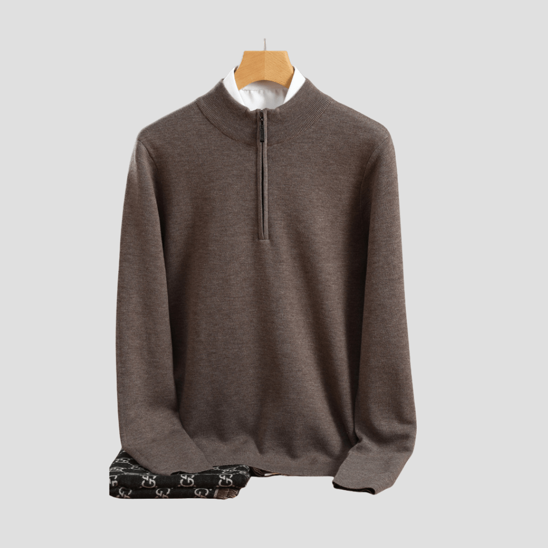 Dominic | Ribbed Knit Pullover - Rob Stevenson
