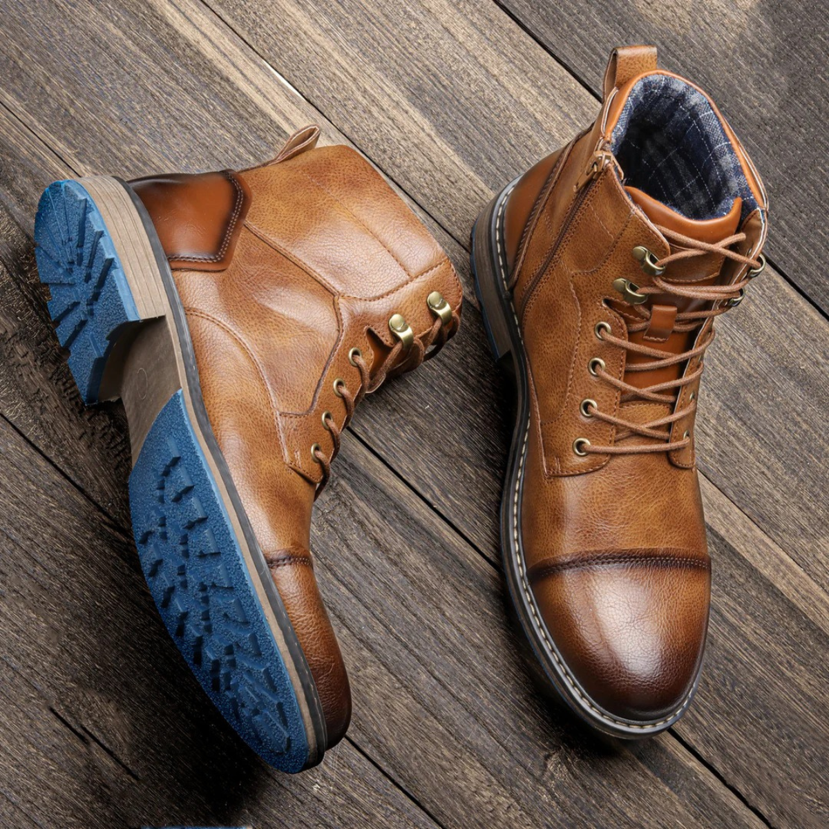 Caleb | Vintage Leather Boots