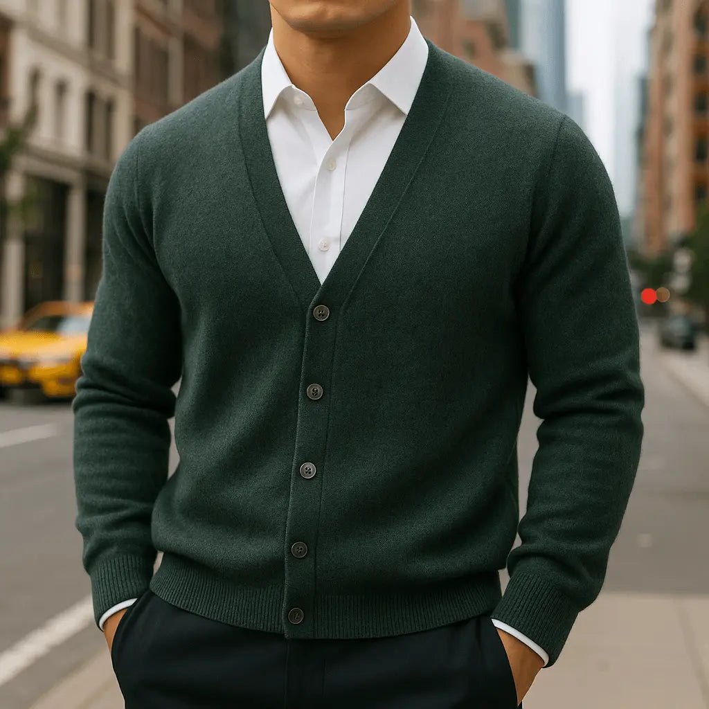 Lucas | Cashmere Cardigan - Rob Stevenson