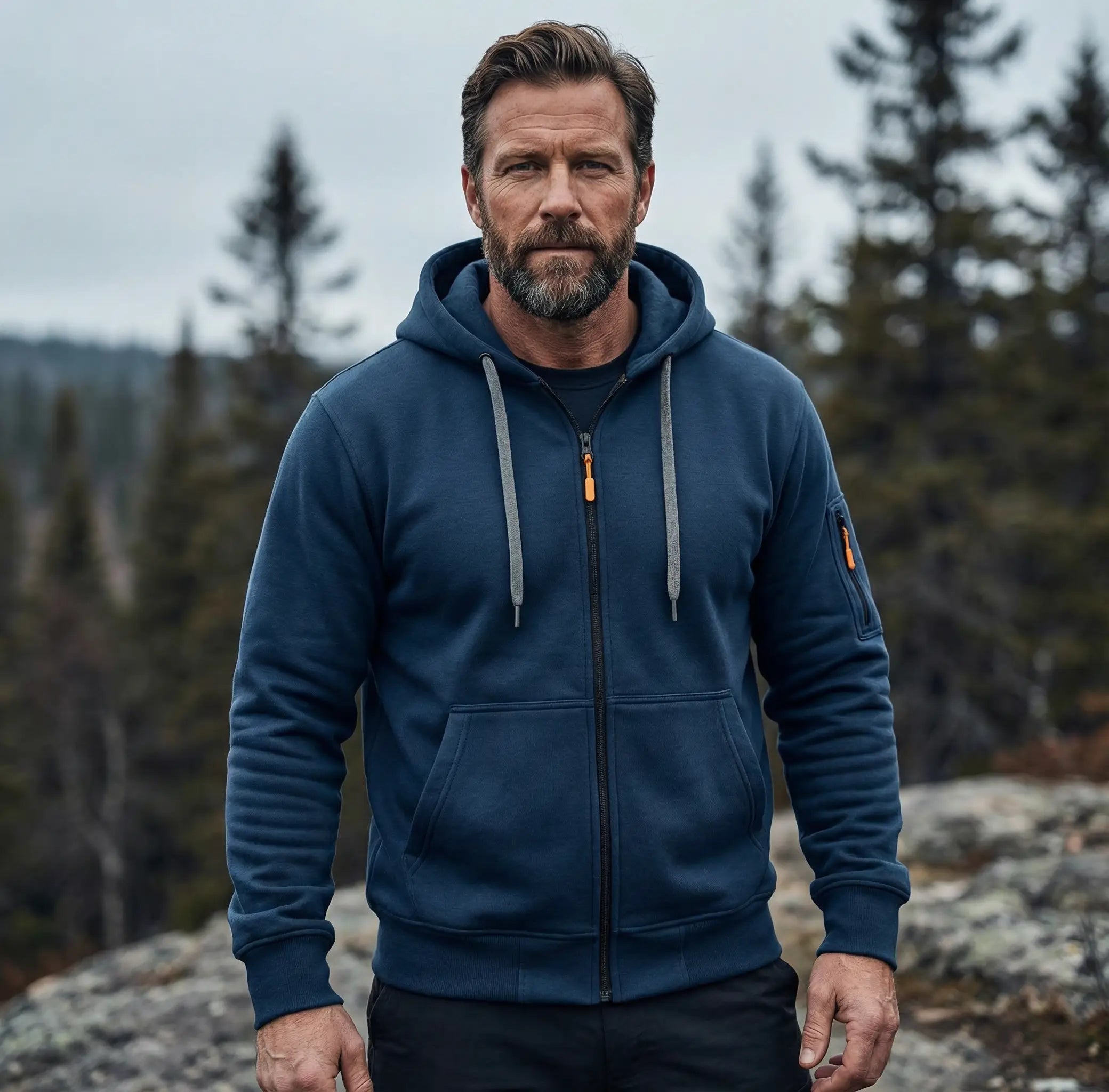 Tyler | Full Zip Fleece Hoodie - Rob Stevenson