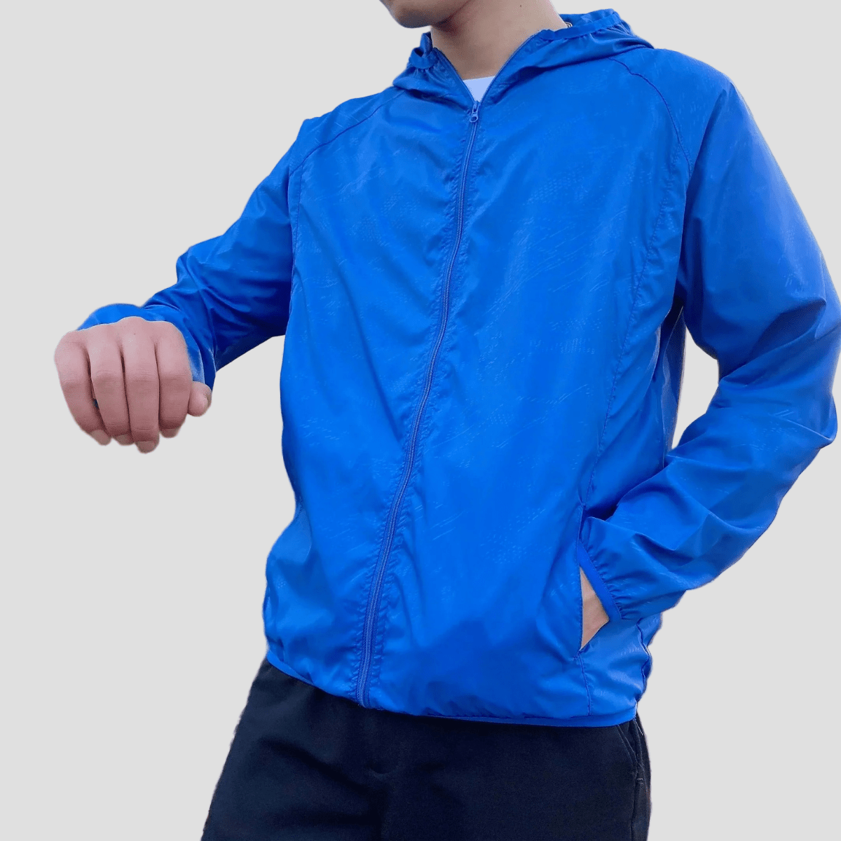 Wellington | Lightweight Hooded Windbreaker Jacket - Rob Stevenson