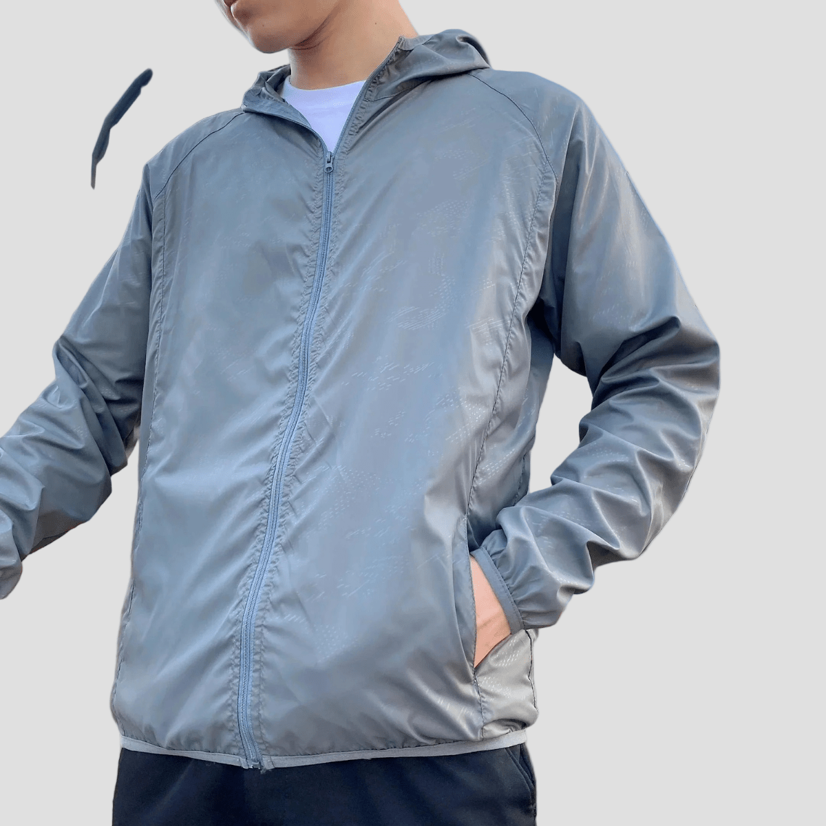 Wellington | Lightweight Hooded Windbreaker Jacket - Rob Stevenson