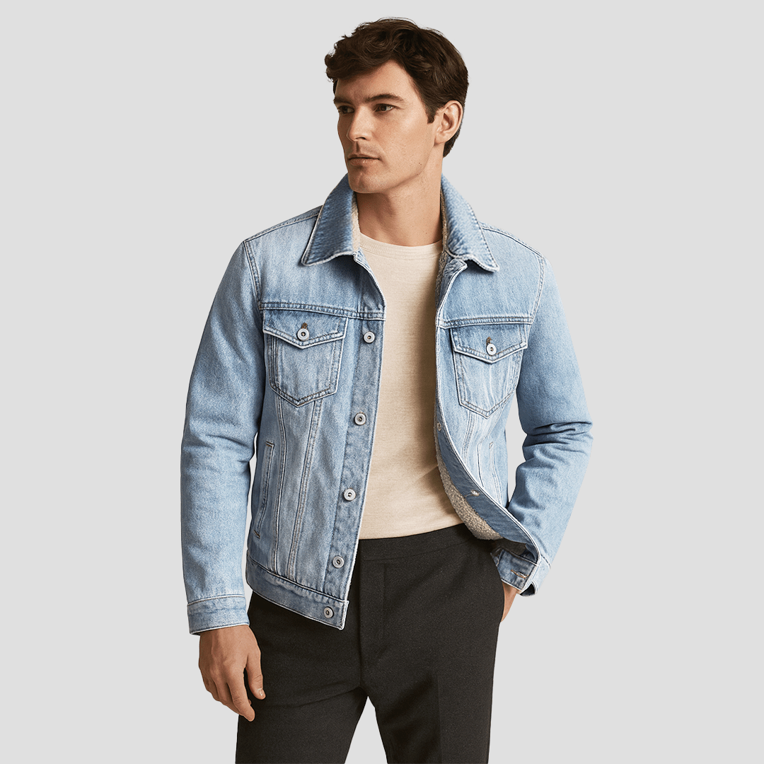 Yorick | Lined Denim Jacket