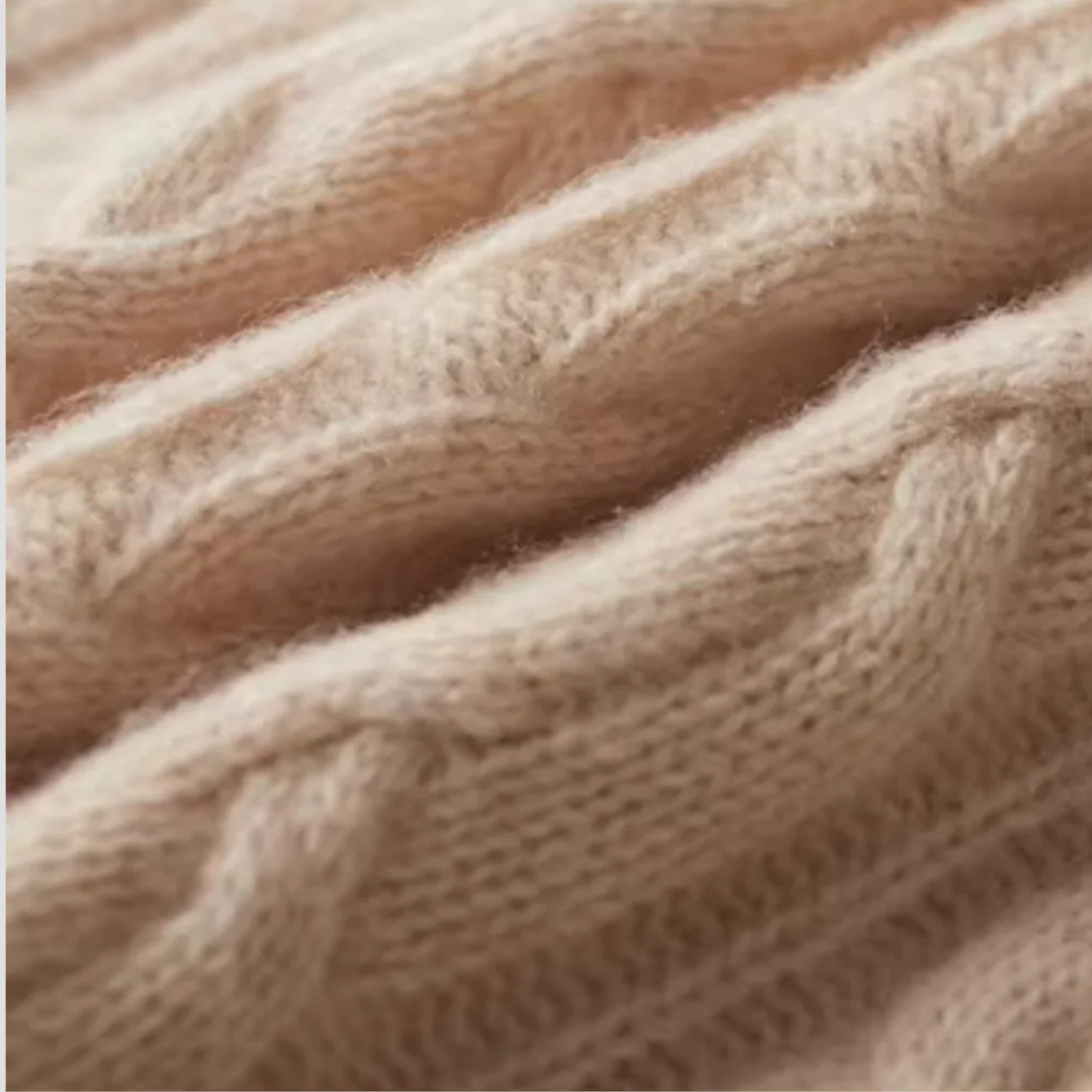 Julian | Wool Cable Knit Jumper