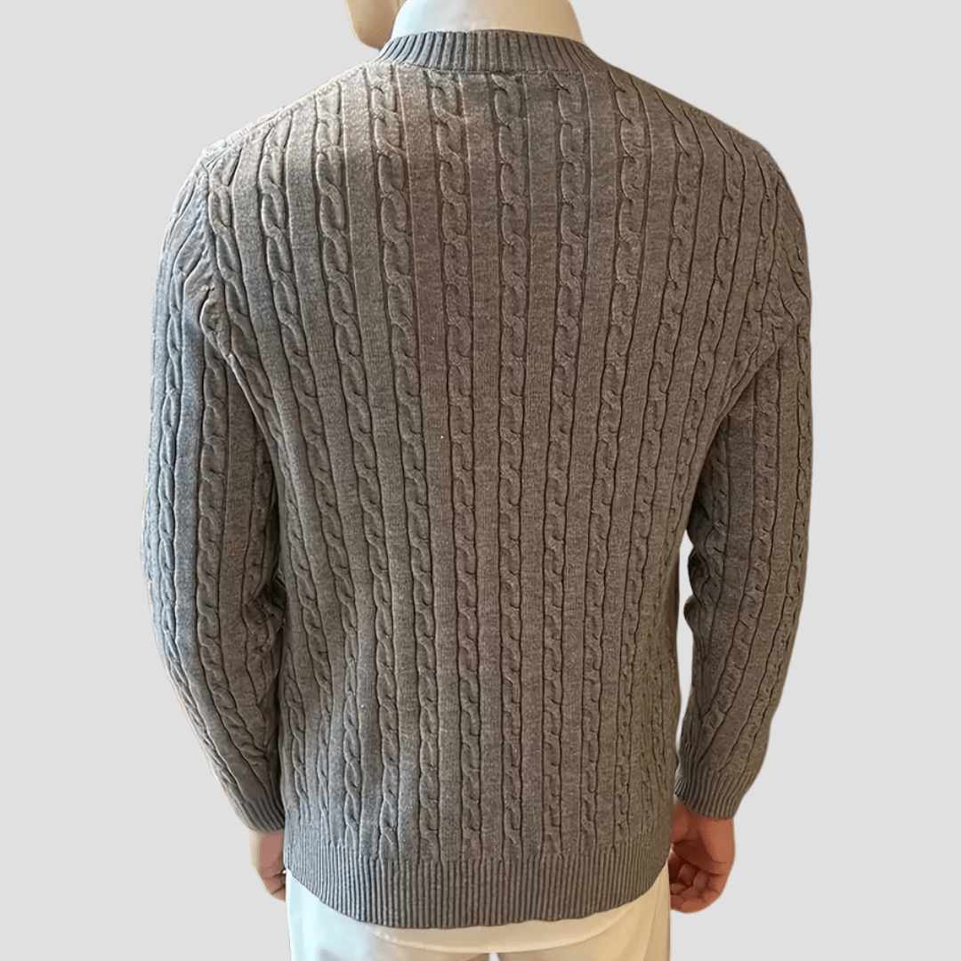 Charles | Cable Knit Jumper - Rob Stevenson