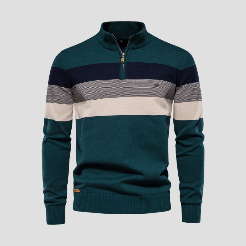Finn | Striped Premium Men’s Sweater - Rob Stevenson