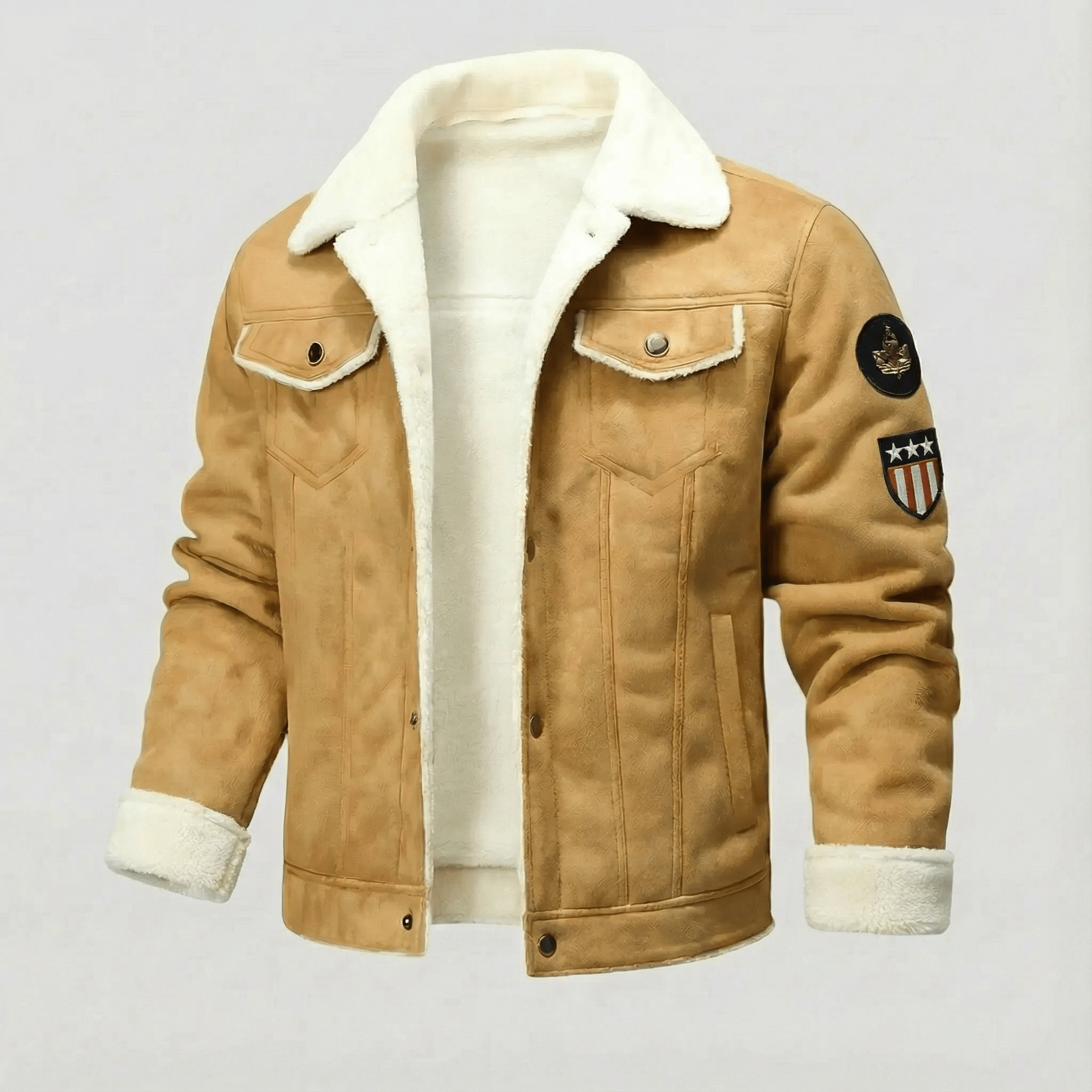 Owen | Shearling Leather Jacket - Rob Stevenson