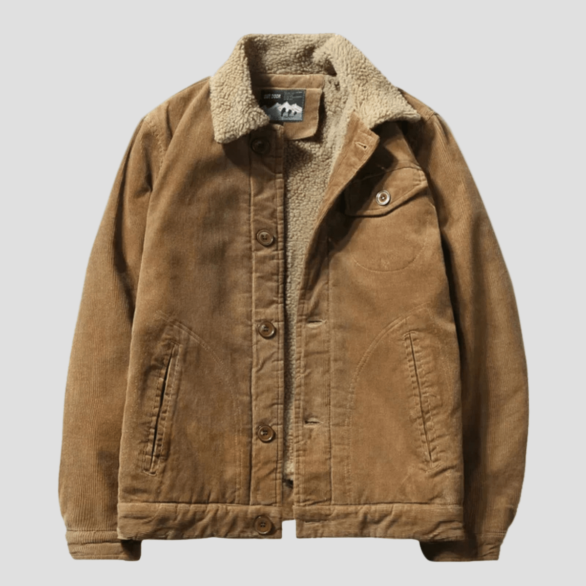 Belgravia | Corduroy Warm Winter Jacket for Men - Rob Stevenson
