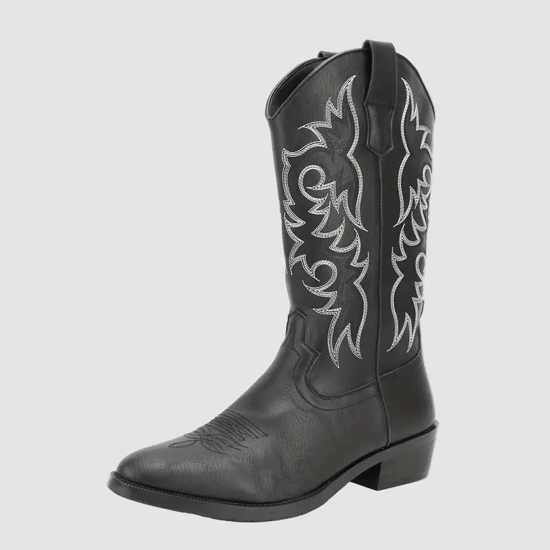 William | Western Leather Cowboy Boots for Men