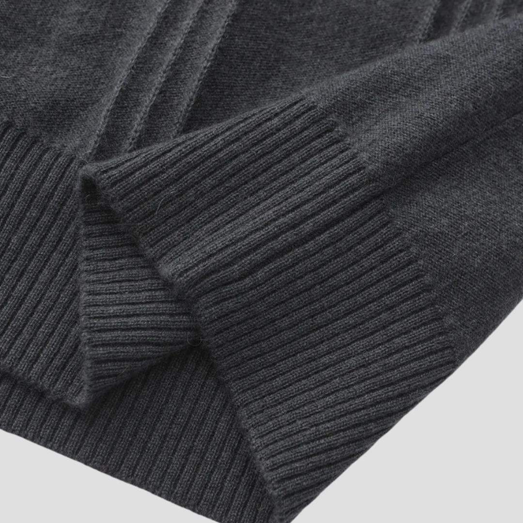 Alexander | Cashmere Half Zip Jumper