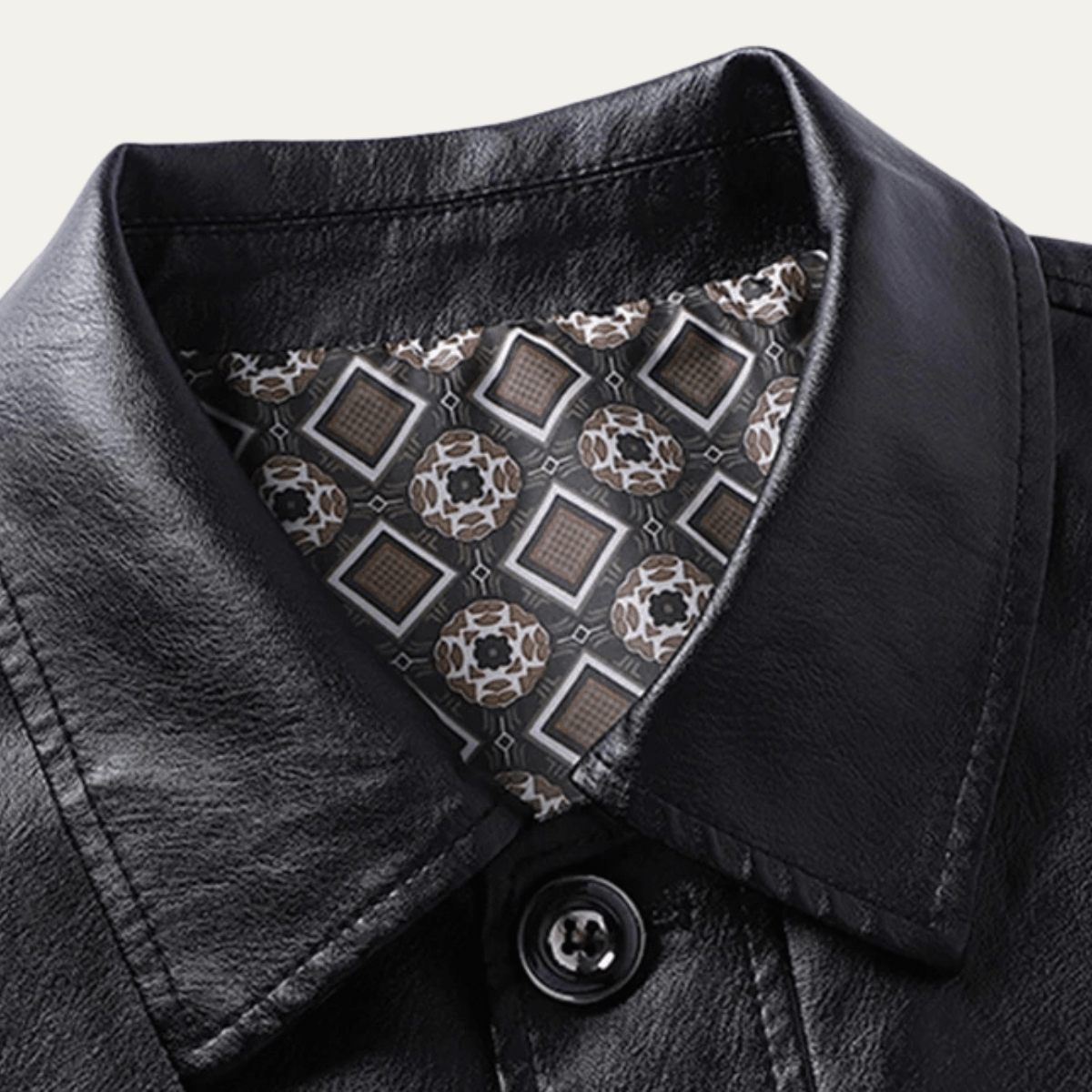 Porter | Button Up Leather Winter Jacket - Rob Stevenson