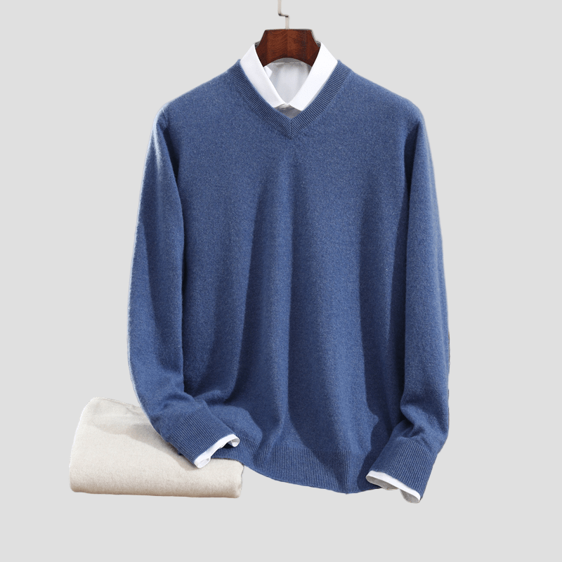 Noah | 100% Cashmere Sweater V - Neck - Rob Stevenson
