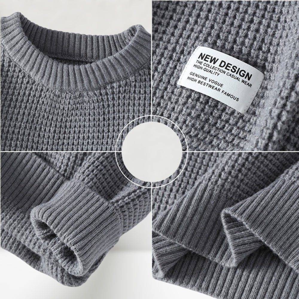 Aiden | Classic Knit Crewneck Sweater - Rob Stevenson