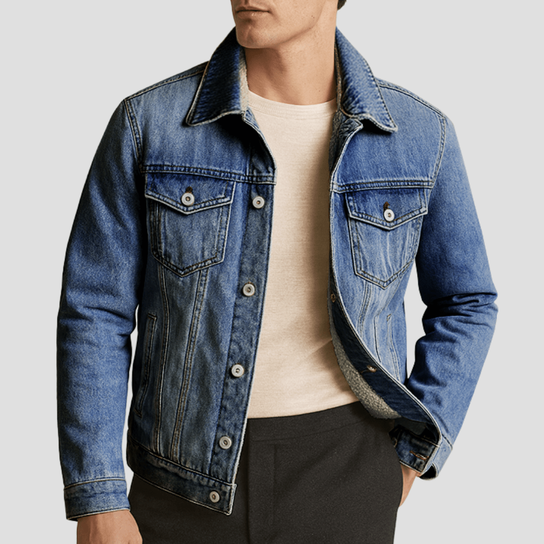 Yorick | Lined Denim Jacket