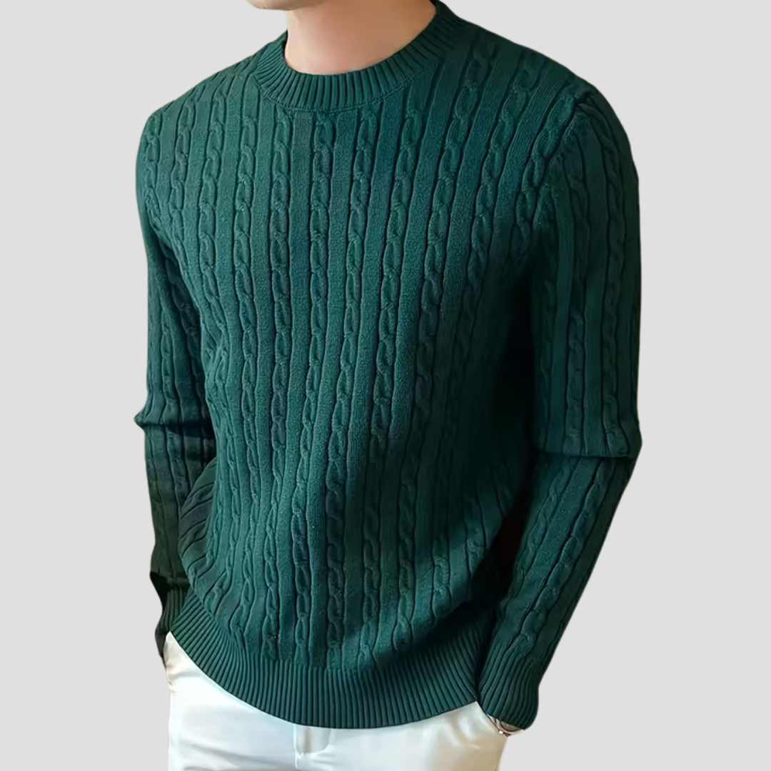 Charles | Cable Knit Jumper