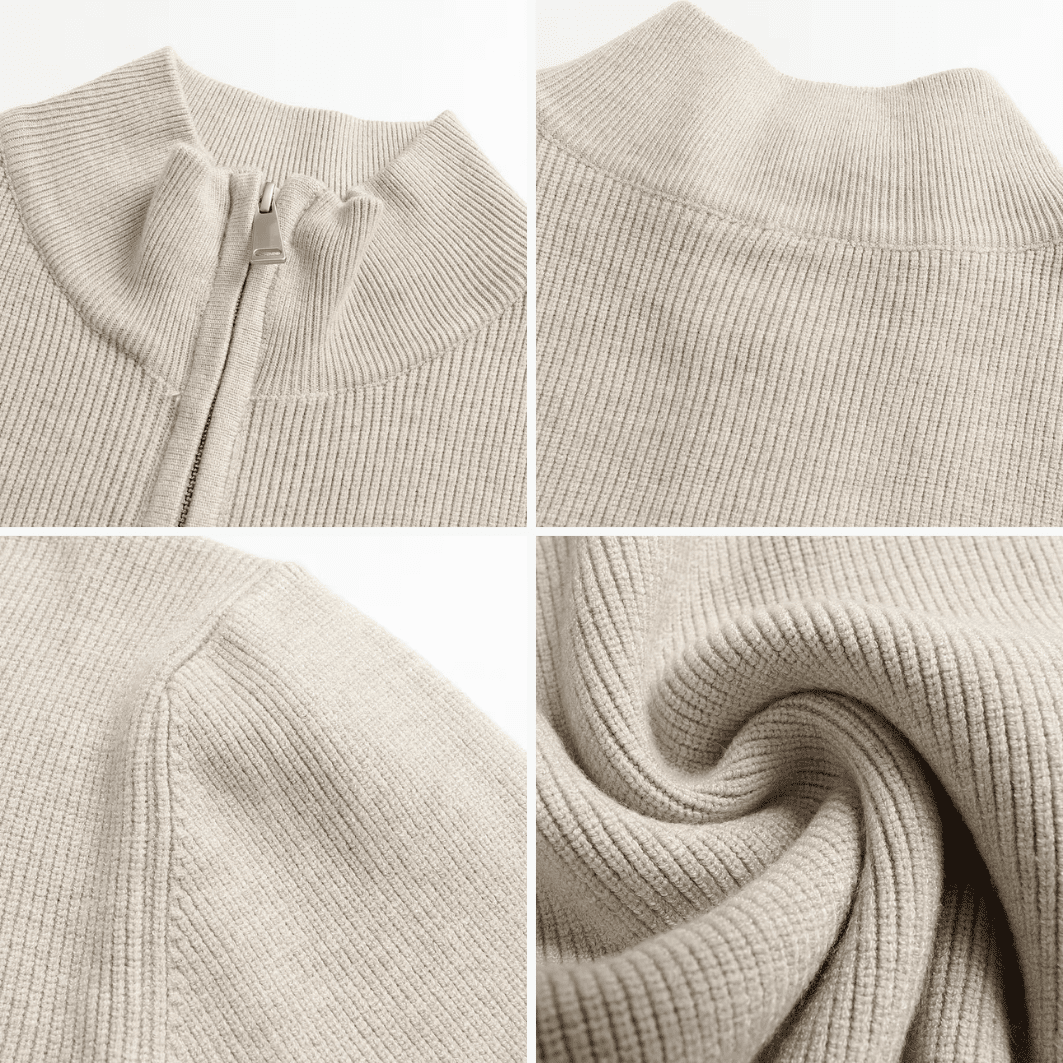 Harbor Zip - Front Knit Cardigan - Rob Stevenson