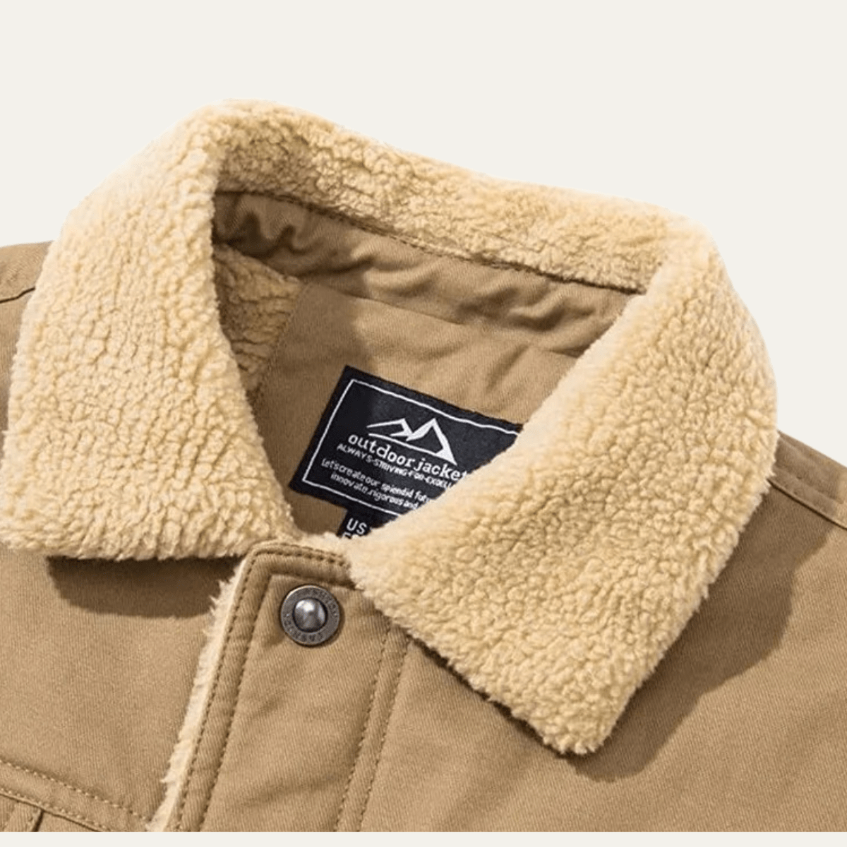 Mayfair | Warm Fleece Lined Winter Coat for Men - Rob Stevenson