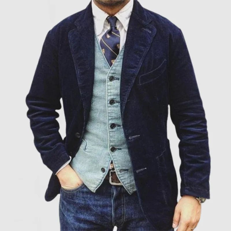Blake | Checked Slim Blazer - Rob Stevenson