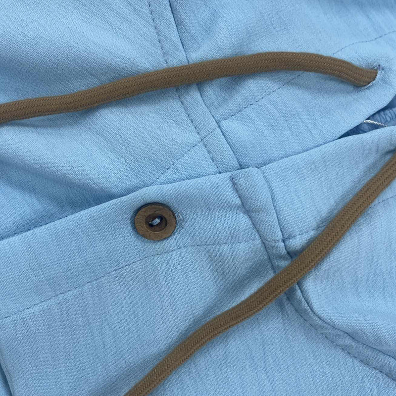 Callum | Solid Color Single Breasted Long Sleeve Hoodie