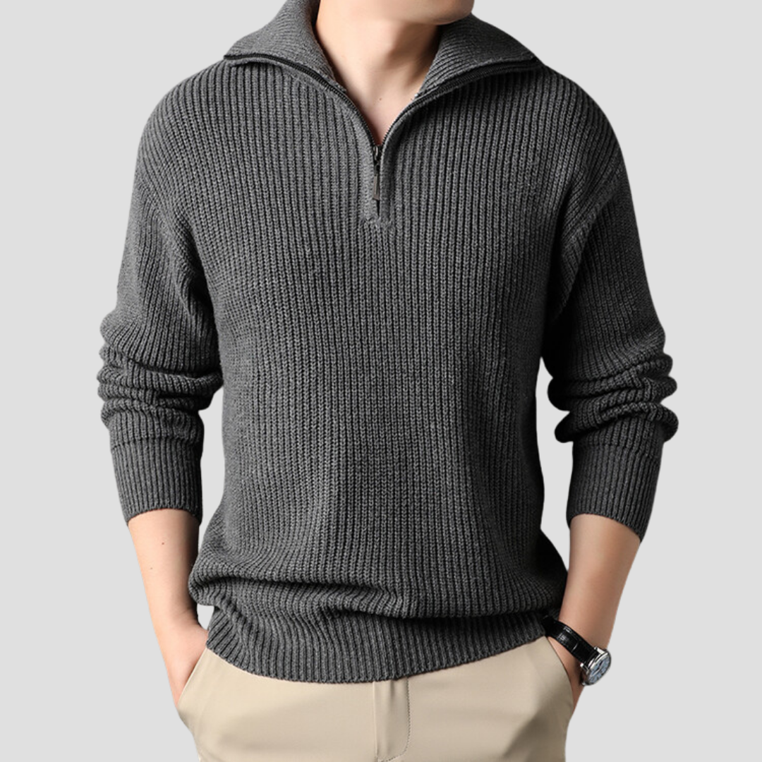 Everett | Half Zip Sweater