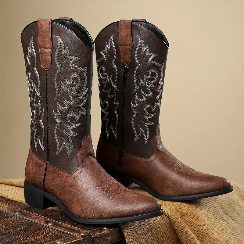 Carson | Western Leather Cowboy Boots for Men - Rob Stevenson